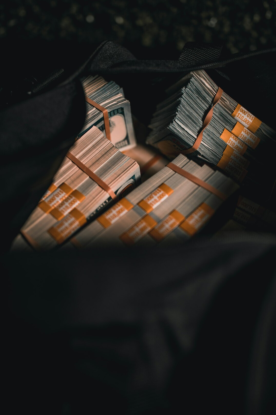 Stack of printed newspapers on a table